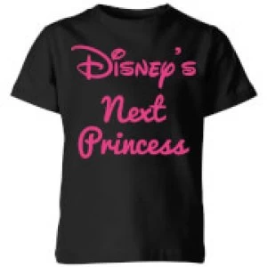 Image of Disney Princess Next Kids T-Shirt - Black - 7-8 Years