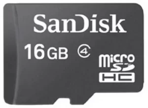 Image of SanDisk Micro SDHC CLASS 4 16GB