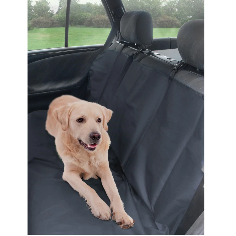 Image of Country Club Country Club Pet Protection Auto Seat Cover in Black One Size Unisex 5023674179174