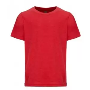 Image of Next Level Childrens/Kids Short-Sleeved T-Shirt (7-8 Years) (Red)