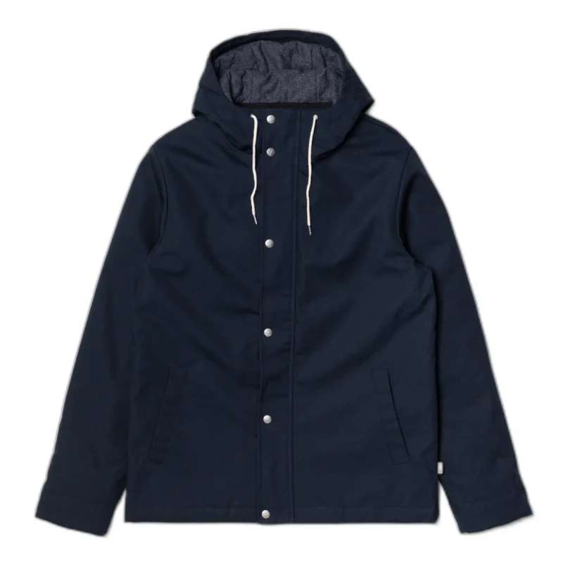 Image of Revolution Short parka with trim Revolution Bleu Male L