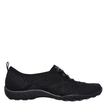 Image of Skechers Breath-Easy Womens Casual Shoes - Black