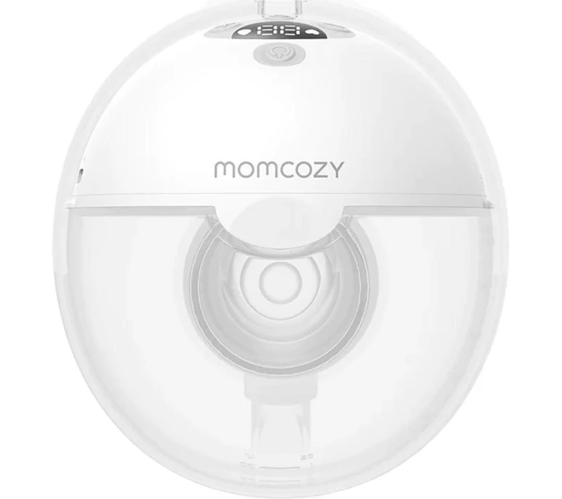 Image of MOMCOZY All-in-One M5 Electric Wearable Double Breast Pump - Quill Grey 647168301428