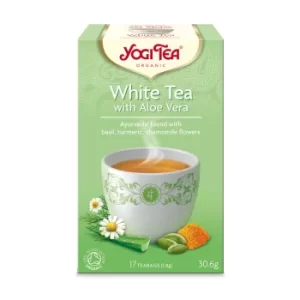 Image of Yogi White Tea with Aloe Vera 17 bags