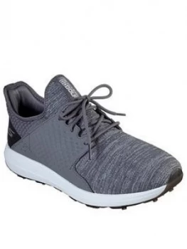 Image of Skechers Go Golf Max Spikeless Trainers, Grey, Size 7, Men