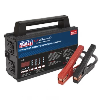 Image of Schumacher Battery Support Unit & Charger - 12V 100A