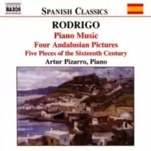 Image of Piano Music Vol. 1: Four Andalusian Pictures (Pizarro)