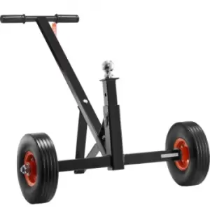 Image of VEVOR Adjustable Trailer Dolly, 600lbs Tongue Weight Capacity, Carbon Steel Trailer Mover with 16''-24'' Adjustable Height, 1-7/8'' Hitch Ball & 10''