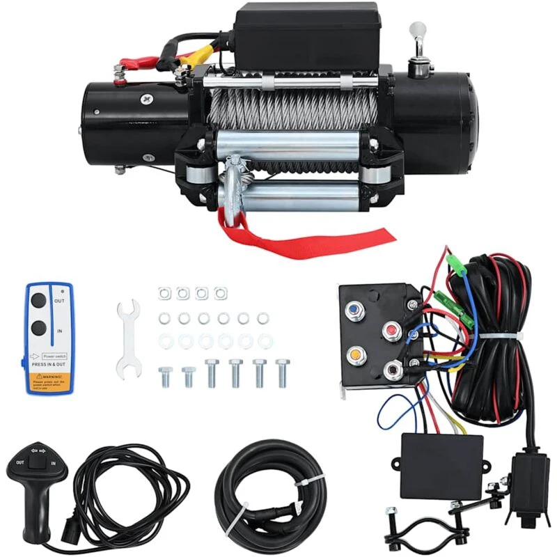 Image of VIDAXL Electric Winch 12 v 13000 lbs Vidaxl 210022