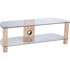 Image of Alphason ADCE1200-LO Century TV Stand for up to 55 TVs - Light Oak