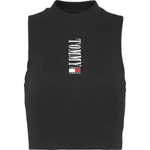 Image of Tommy Jeans 2 Tank Top - Black
