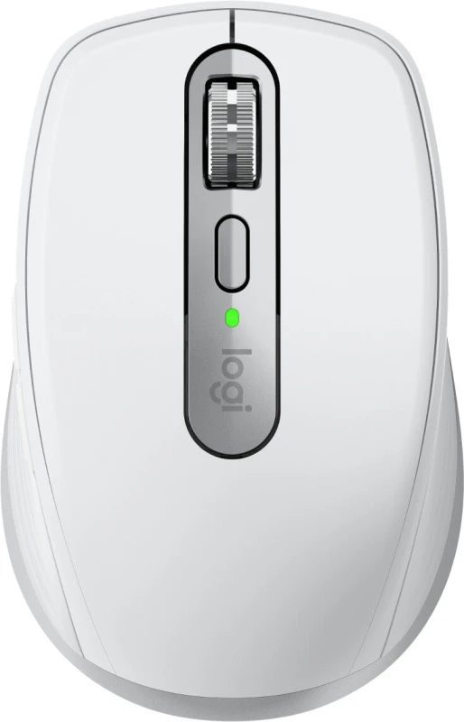 Image of Logitech MX Anywhere 3S for Mac Wireless Darkfield Mouse - Pale Grey, White,Silver/Grey 5099206111752