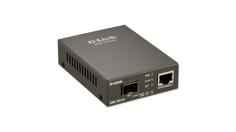 Image of D-Link DMC-G01LC/E network media converter 1000 Mbps Grey