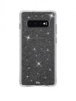 Image of Case-Mate Sheer Crystal Protective Case For Samsung Galaxy S10 - Clear