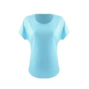 Image of Next Level Womens/Ladies Ideal Dolman T-Shirt (S) (Military Green)