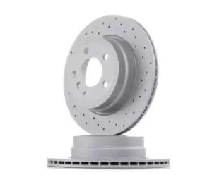 Image of ZIMMERMANN Brake disc BMW 150.3450.52 34216771970,34216793247,34216868940 Brake rotor,Brake discs,Brake rotors 34216886479