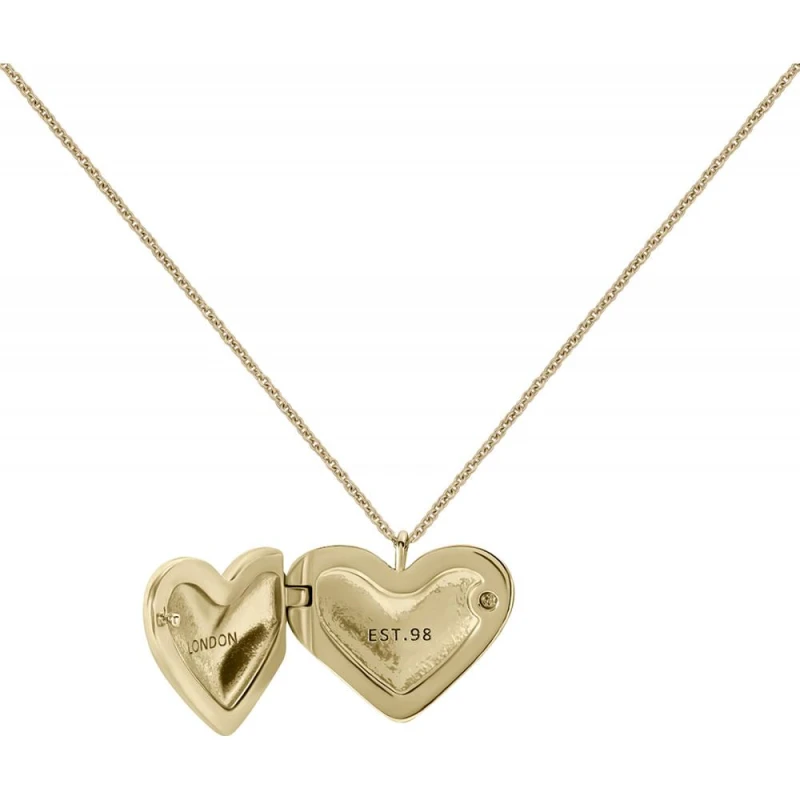 Image of Radley Womens RYJ2516S Beaton Close Necklace in Gold Gold Female One Size