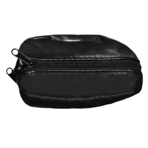 Image of Forest Mens Leather Coin Purse (One Size) (Black)