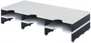 Image of Styrodoc Trio Additional 6 Compartment AOn GY BK