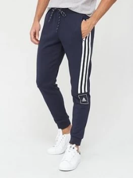 Image of Adidas 3-Stripe Tape Pants - Ink
