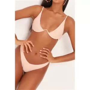 Image of I Saw It First Baby Pink Monowire Bikini Set - Pink