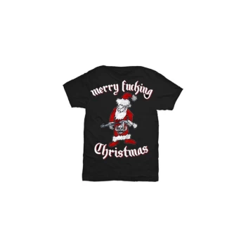 Image of Motorhead - Merry Effing Christmas Unisex X-Large T-Shirt - Black