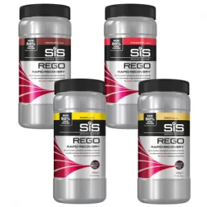 Image of Science in Sport REGO Rapid Recovery Sports Fuel Sachet Strawberry 500g