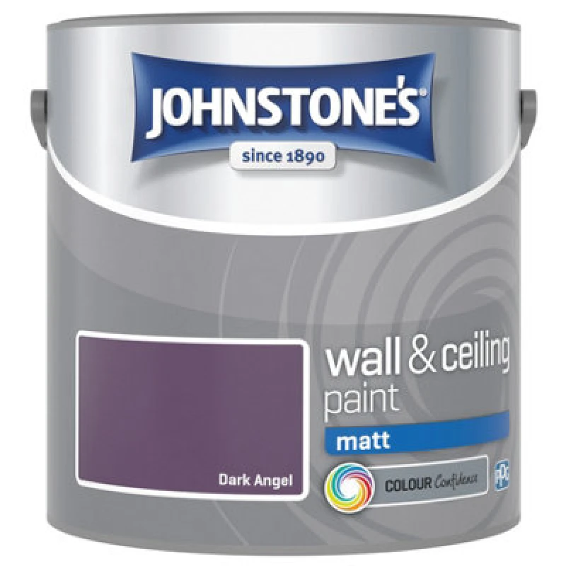 Image of Johnstone's Matt Emulsion Paint, 2.5L, Dark Angel