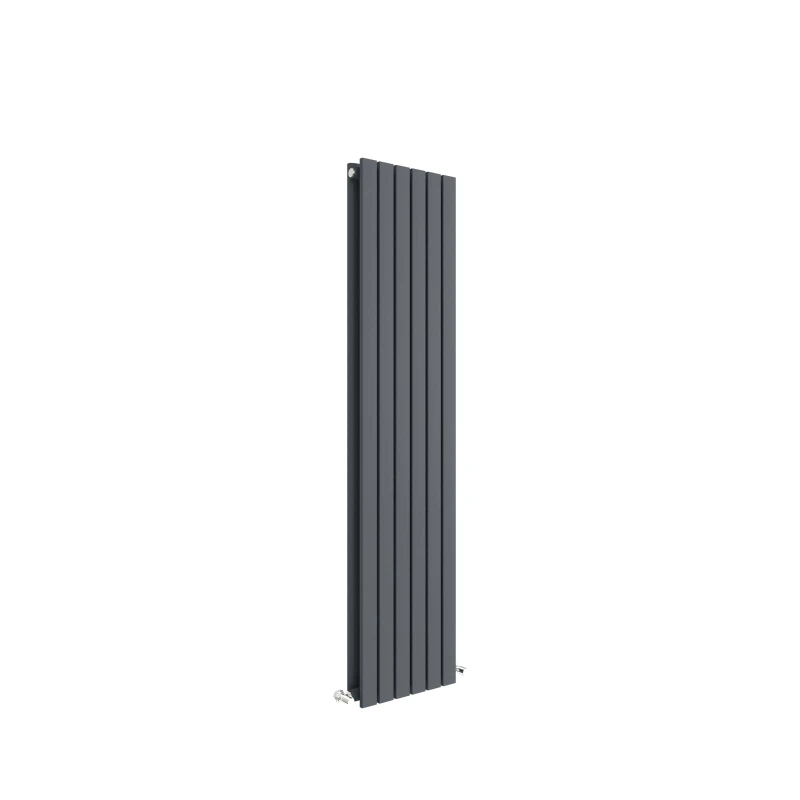 Image of Balterley Vertical Double Panel Radiator 3105 BTU Anthracite 1500x 354mm Grey