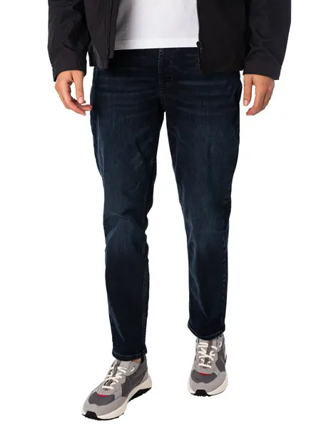 Image of HUGO 634 Tapered Fit Jeans Navy 34W x 32L