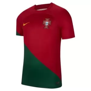Image of Nike Portugal Home Shirt 2022/2023 Mens - Red