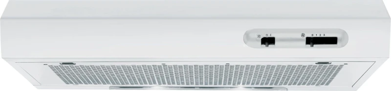 Image of Indesit ISLK66FLSW 60cm Visor Cooker Hood - White