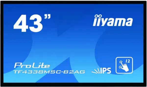 Image of iiyama 43" ProLite TF4338MSC-B2AG Full HD Multi Touch Commercial Display