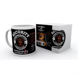 Image of Five Nights at Freddys Security Mug