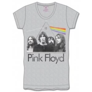 Image of Pink Floyd DSOTM Band in Prism Grey Ladies TS: Medium