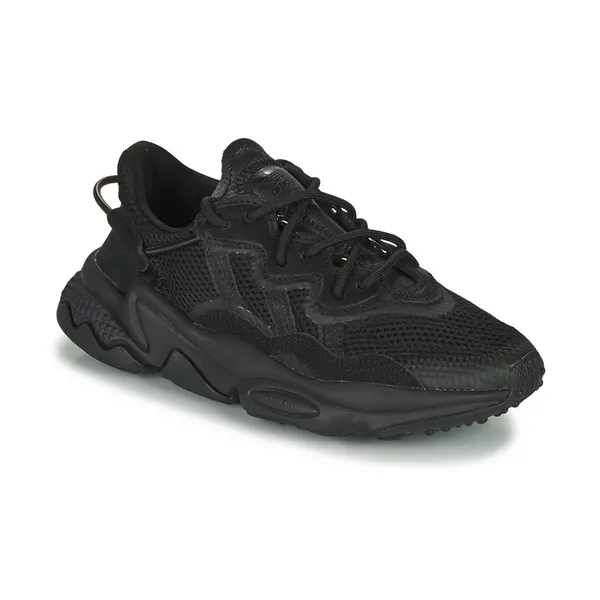 Image of adidas Black ozweego Junior trainers Black UK 1 (EU 33)
