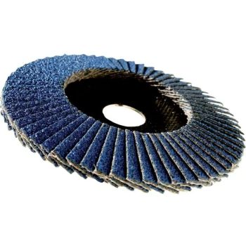 Image of 65027 566A Conical Flap Disc 115MM P80 - 3M
