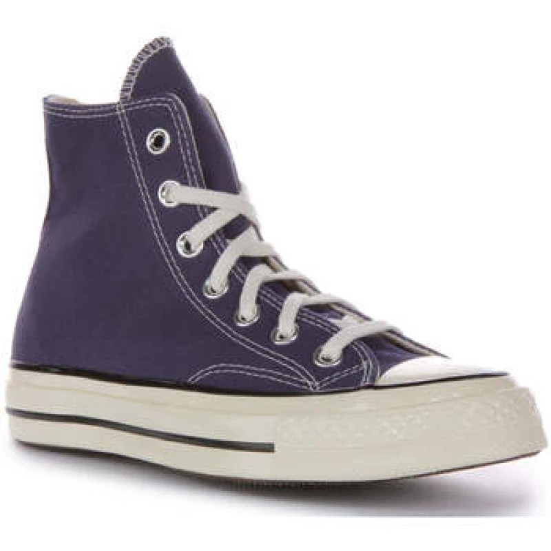 Image of Converse Chuck 70 High A04589C womens Trainers in Blue