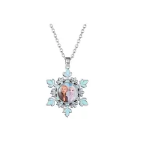 Image of Disney Frozen II Ana & Elsa Snowflake Multicoloured Enable Costume Necklace NH00830RL-16.PH