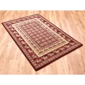 Image of Mastercraft - Noble Art 65106-390 160cm x 230cm Rectangle - Red