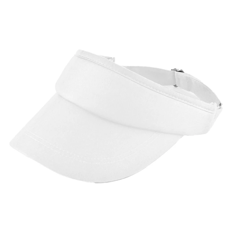 Image of Beechfield Beechfield Men Sports Visor in White White One Size Male 5063527291820