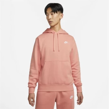 Image of Nike Sportswear Club Fleece Pullover Hoodie Mens - Pink