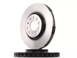 Image of TRW Brake disc VW,SKODA,SEAT DF6695S 5QF615301A,1K0615301AJ,5QF615301A Brake rotor,Brake discs,Brake rotors 1K0615301AJ,5QF615301A,1K0615301AJ