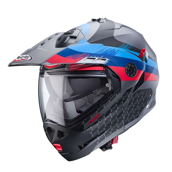 Image of Caberg Tourmax X Sarabe Gray Blue Modular Helmet Size M