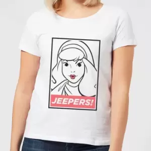 Image of Scooby Doo Jeepers! Womens T-Shirt - White - S