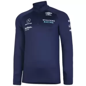 Image of 2022 Williams Racing Mid Layer Top (Peacot)