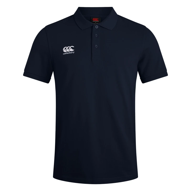 Image of Canterbury Canterbury Men Waimak Polo Shirt in Navy Size: X-Small Navy XS Male 5063806454601