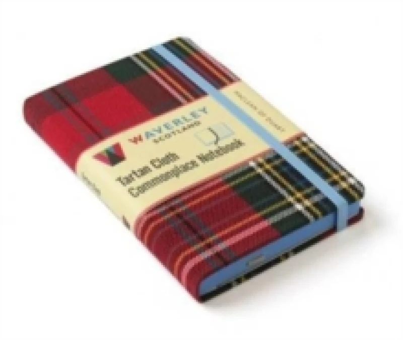 Image of Waverley (M): Maclean of Duart Tartan Cloth Commonplace Pocket Notebook Hardback