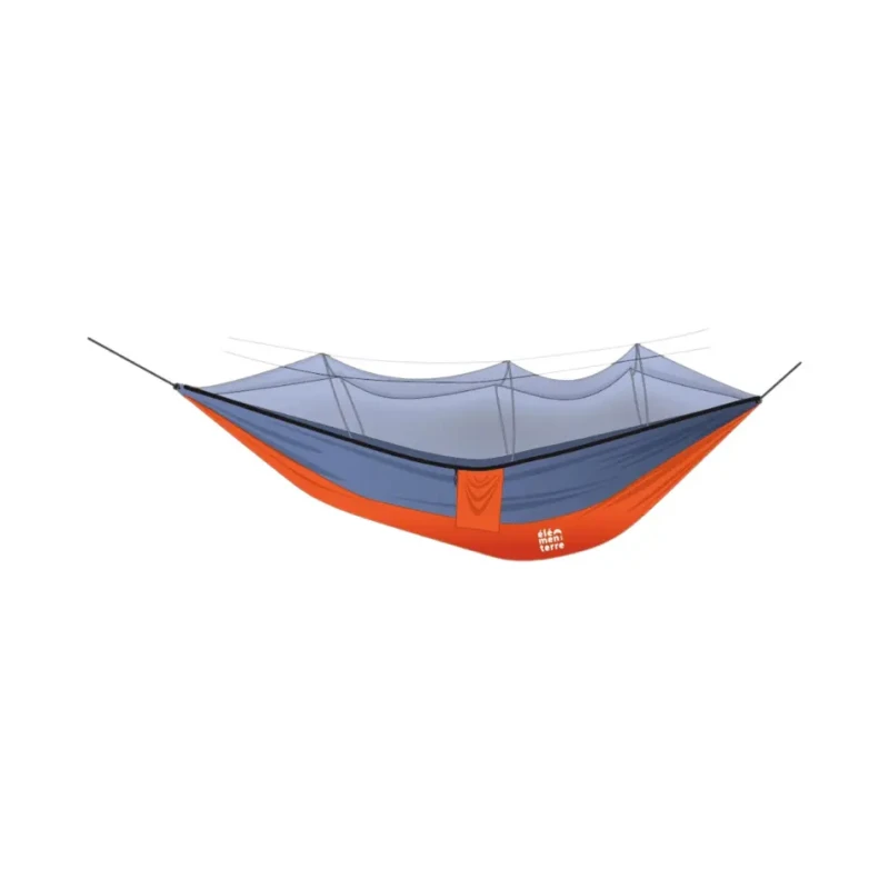 Image of Hammock with mosquito net Elementerre Hopis Gris Unisex TU