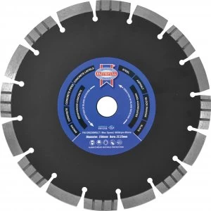 Image of Faithfull Multi Purpose Diamond Cutting Disc 230mm